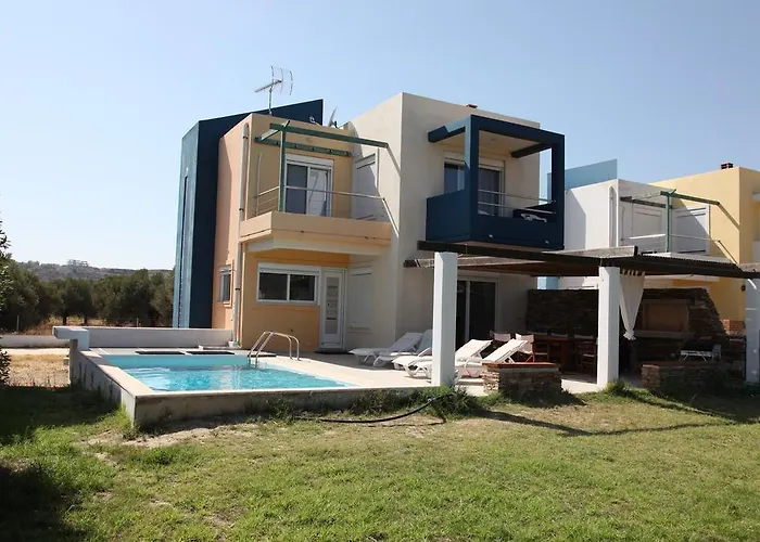 Afroditi-villa-3, Private Pool, Sea And Golf * Afándu