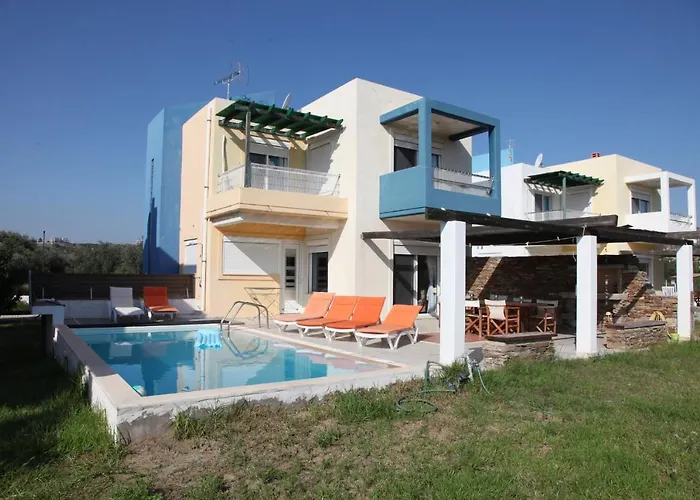 Villa Afroditi-villa-3, Private Pool, Sea And Golf *